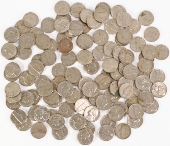 Bag Jefferson Nickels; 1964 & prior