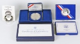 3 Silver Commemorative Coins