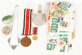 Jewelry, Medals, Stamps, Stone