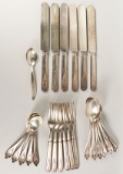 1847 Rogers Bros Silverplate Set & Other