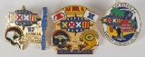 3 Various Superbowl Pins