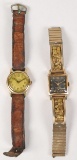 Gold Colored Hamilton & Eterna Watches