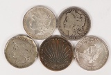 2 Morgan Silver Dollars (1878S, 1882O) 1922S Peace Silver Dollar &