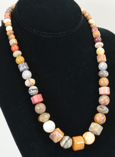 DTR Jay King Multi Colored Gemstone Graduated Necklace