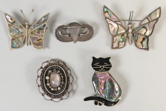Sterling/925 Pins/Brooches