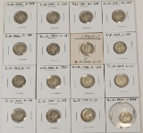 16 Mercury Silver Dimes