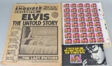 Enquirer Magazine on Elvis, Stamps & Commemorative