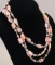 3 Strand Multi Colored Gemstone Necklace