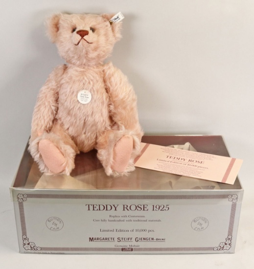 Steiff Bear "Teddy Rose" 1925 Replica, 1987/88