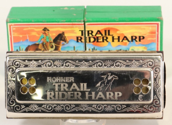 Hohner Trail Rider Harmonica, Key of C/G
