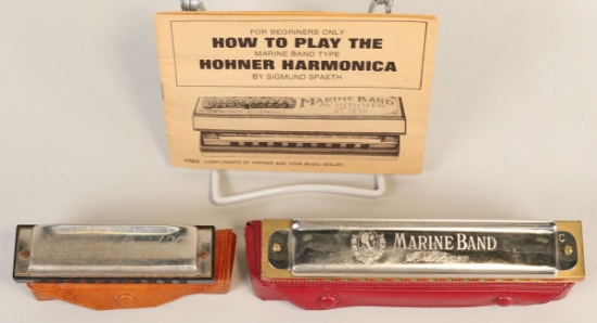 "Special 20" Marine Band Harmonica in G & Marine Band Harmonica in C, By M. Hohner