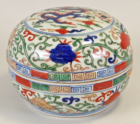 Chinese Wucai Box