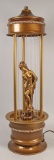 Vintage 1970's Oil Rain Drip Table Lamp, Venus/Goddess