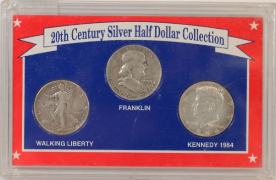 20th Century Silver Half Collection  Set