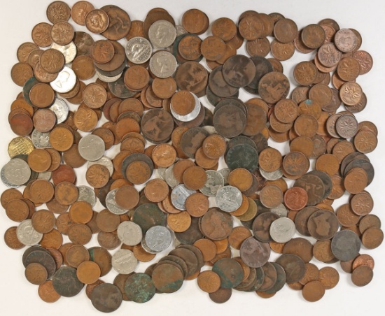 Bag of Canadian Coins