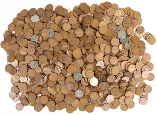 6 +/- Pounds of Wheat Pennies