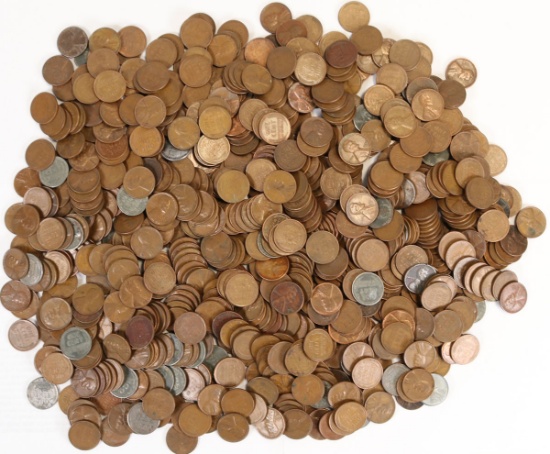 5 +/- Pounds of Wheat Pennies