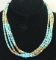 Jay King DTR Turquoise Jasper Multi Strand Necklace