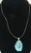Jay King DTR Turquoise Pendant Necklace