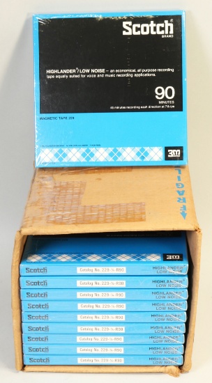 Vintage Scotch 3M Sealed Tapes w/Original Box