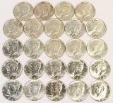 24 1964-P Kennedy Silver Half Dollars