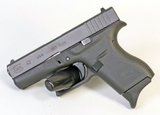 Glock Model 42 .380 Auto Pistol w/ Shoulder Holster