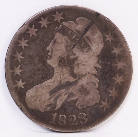 1823 Capped Bust Liberty Half Dollar