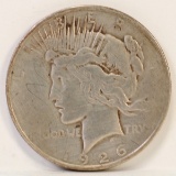 1926-D Peace Silver Dollar