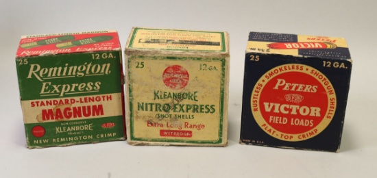Vintage Ammo & Boxes