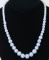Jay King Cashmere Blue Anhydrite Graduated Bead Necklace