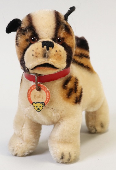 Vintage Steiff Mohair "Bully" Miniature French Bulldog