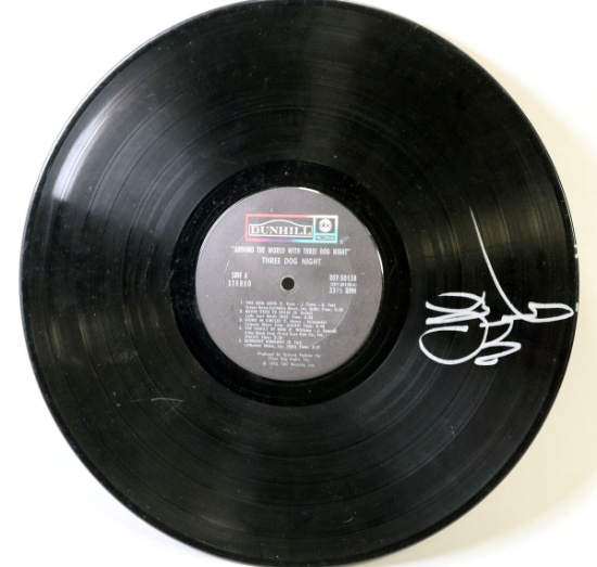 Chuck Negron Autographed Three Dog Night Album w/ COA