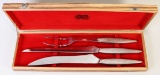 Fashion Manor Stainless Steel 3pc Meat Carving Set