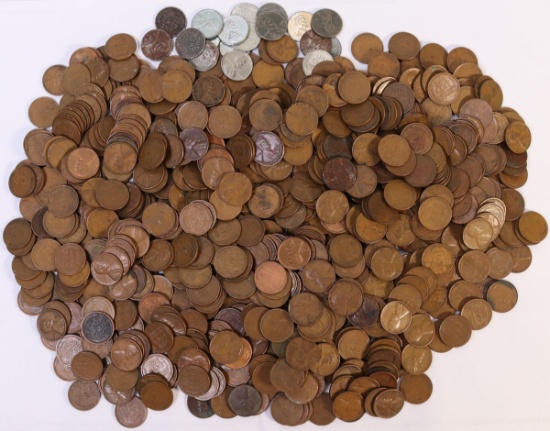 5.1 lbs. of Wheat Pennies