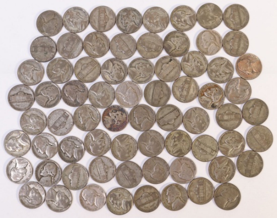 70 +/- War Time Nickels (1942-1945)