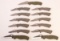 10 Barracuda #440SS Knives & 3 Barracuda Rostfrei Knives