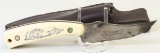 Schrade Scrimshaw Knife, USA SC602