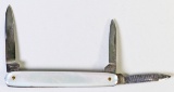 Krusius Brothers Germany Mother of Pearl Pocket Knife