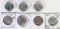 7 1964 Kennedy Half Dollars (90% Silver)