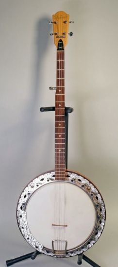 Vintage Hohner 5 String Banjo w/ Chipboard Case
