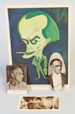 Conrad Veidt Caricature Card - Tobacco Cards