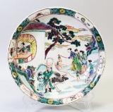 Chinese Wucai Plate