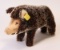 Vintage Steiff Dalle Wild Boar, 2670/15, Circa 1969-71