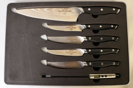 Charity Item: Trusted Butcher Knife Set