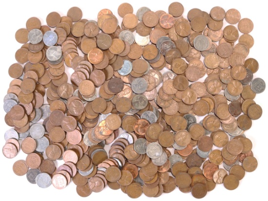 Approx. 3.3 Lbs. Wheat Pennies