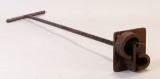 Western Branding Iron; C / Backward C