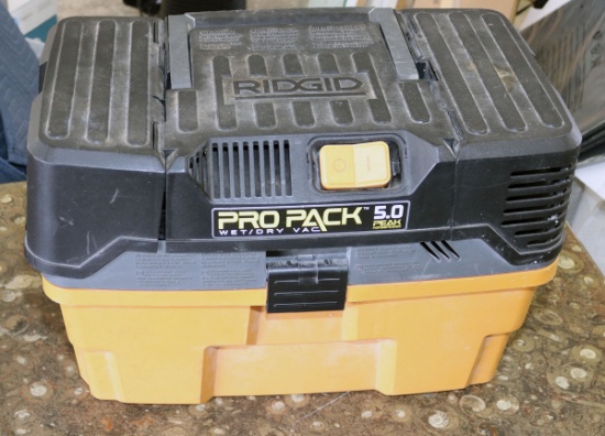 RIDGID Pro Pack Wet/Dry VAC