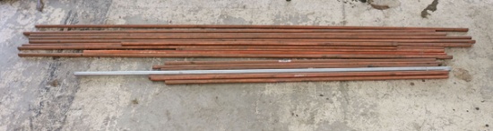 4' & 6' Pieces of Copper Pipe