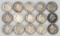 15 Liberty V Nickels, Various Dates