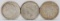 1921-P, 1922-P & 1922-S Peace Silver Dollars